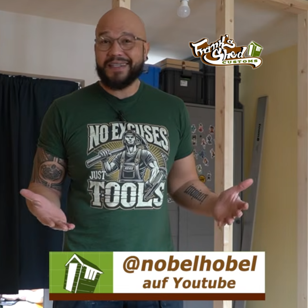 Großes Lob von Franks Shed